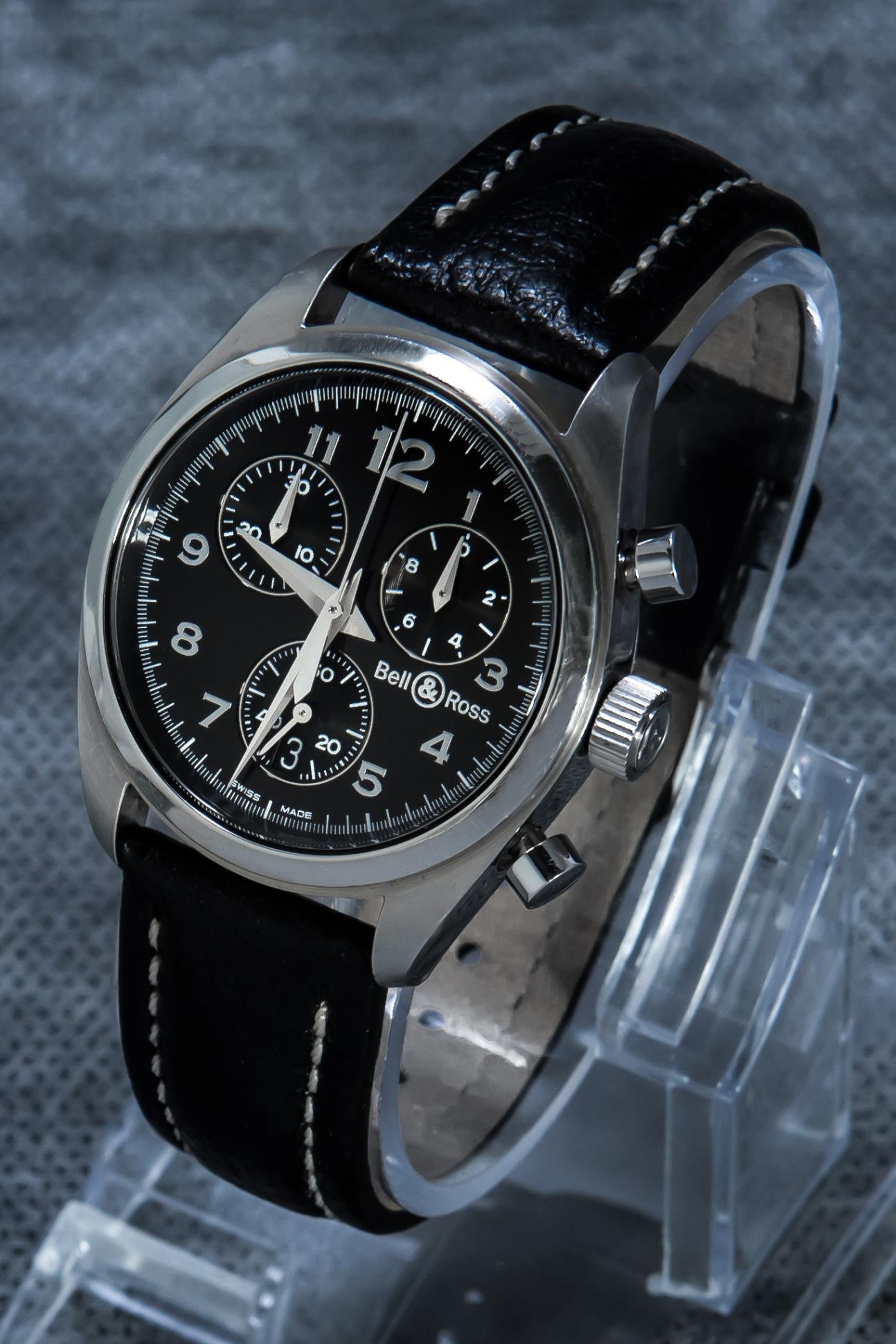 Bell Ross S Vinage Collection Medium Chronograph Pawndeluxe