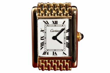 Cartier Louis Cartier Grain De Riz Mesh Tank Mechanical Unisex