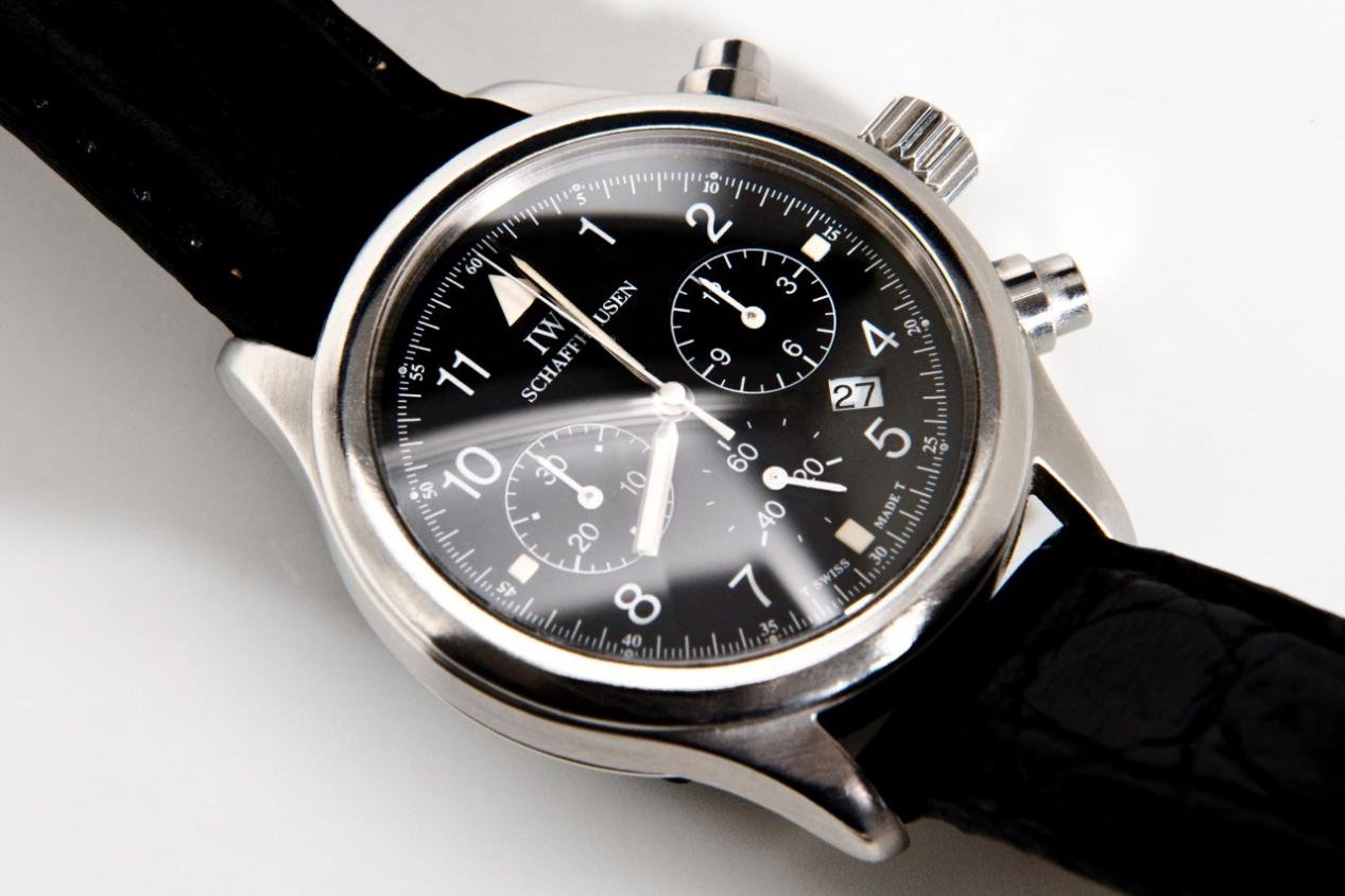 IWC Flieger Date Chronograph 3741001 Men's Watch - Pawndeluxe ...