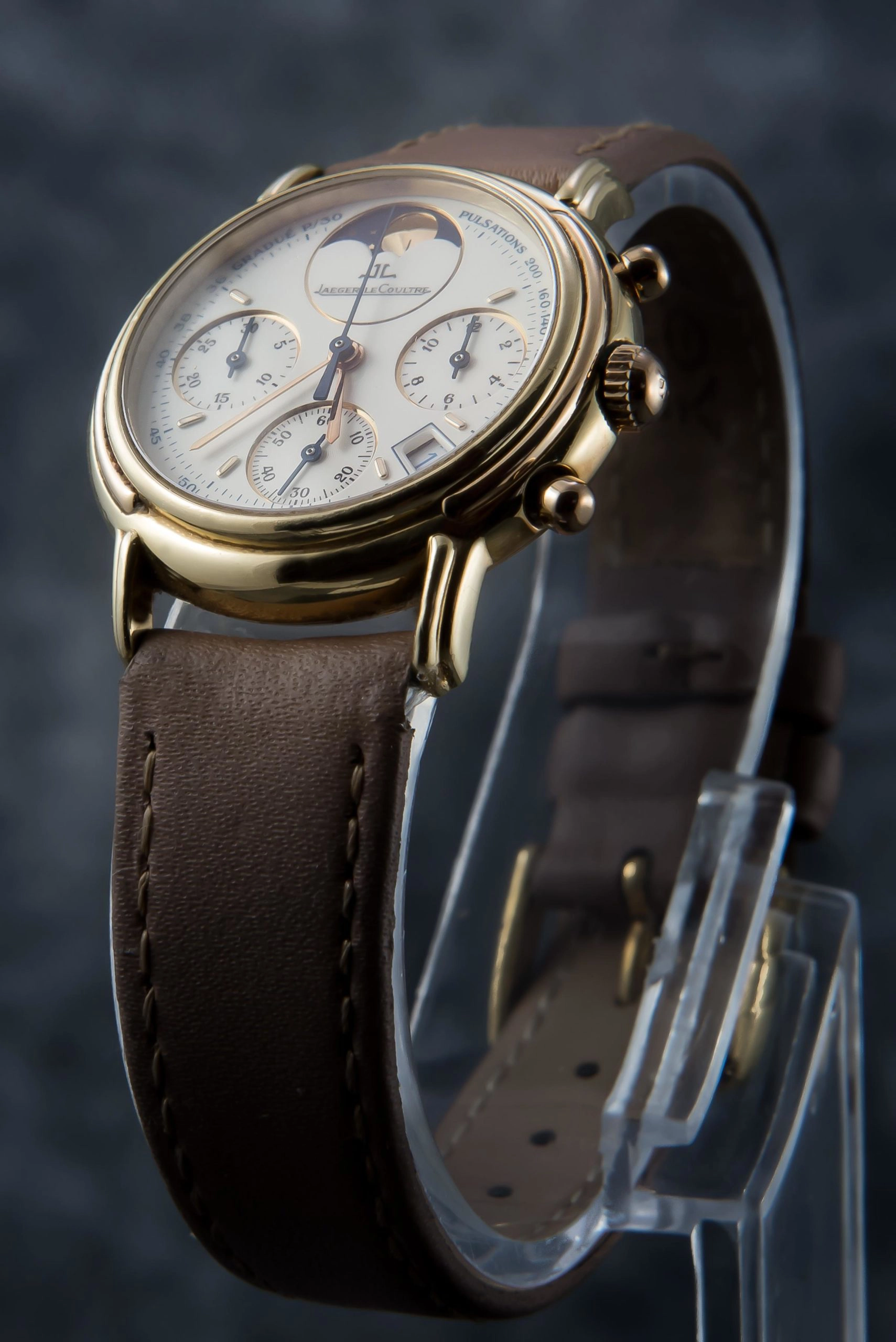 Jaeger LeCoultre Odysseus 165.7.3 Moonphase 18K Yellow Gold