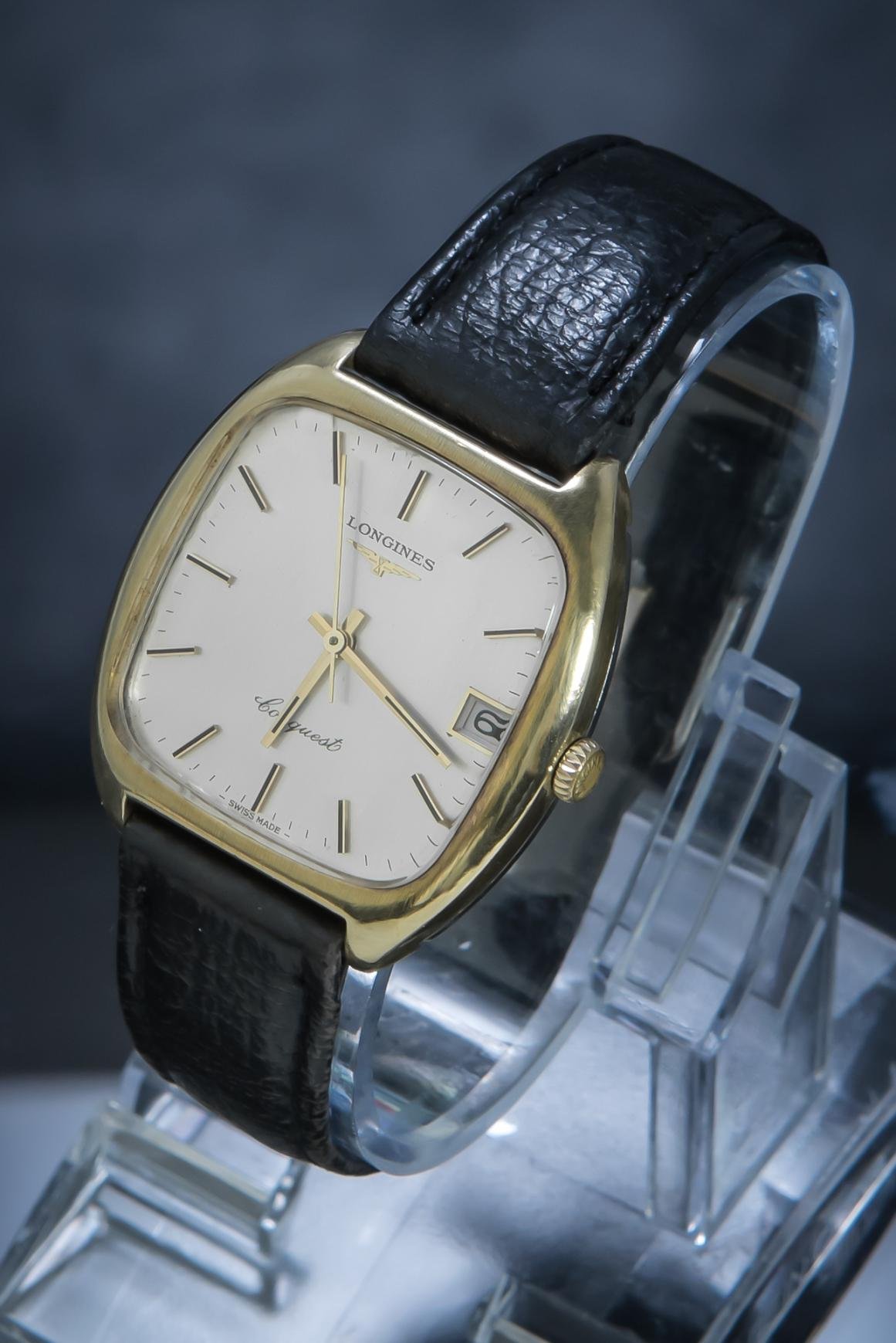 Longines Conquest Automatic Vintage 70's Gold-Plated - Pawndeluxe