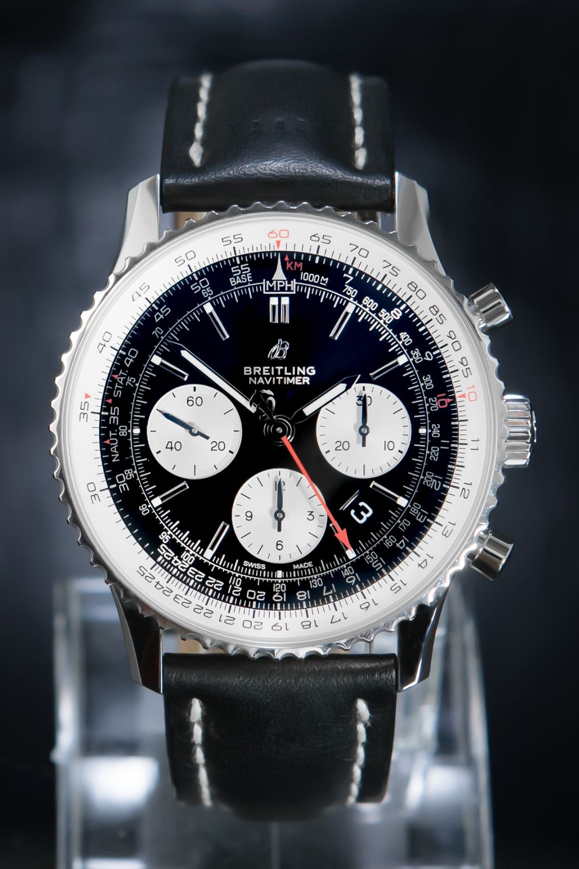 Breitling Navitimer 1 B01 Chronograph 43 Men's Watch - AB012121-BG75 ...