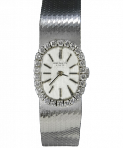 Patek Philippe Diamonds 18K White Gold 1948 | Pawn Deluxe