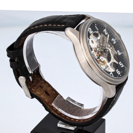 Zeno-Watch Basel OS Pilot Skeleton Manual Movement Display Transparent ...