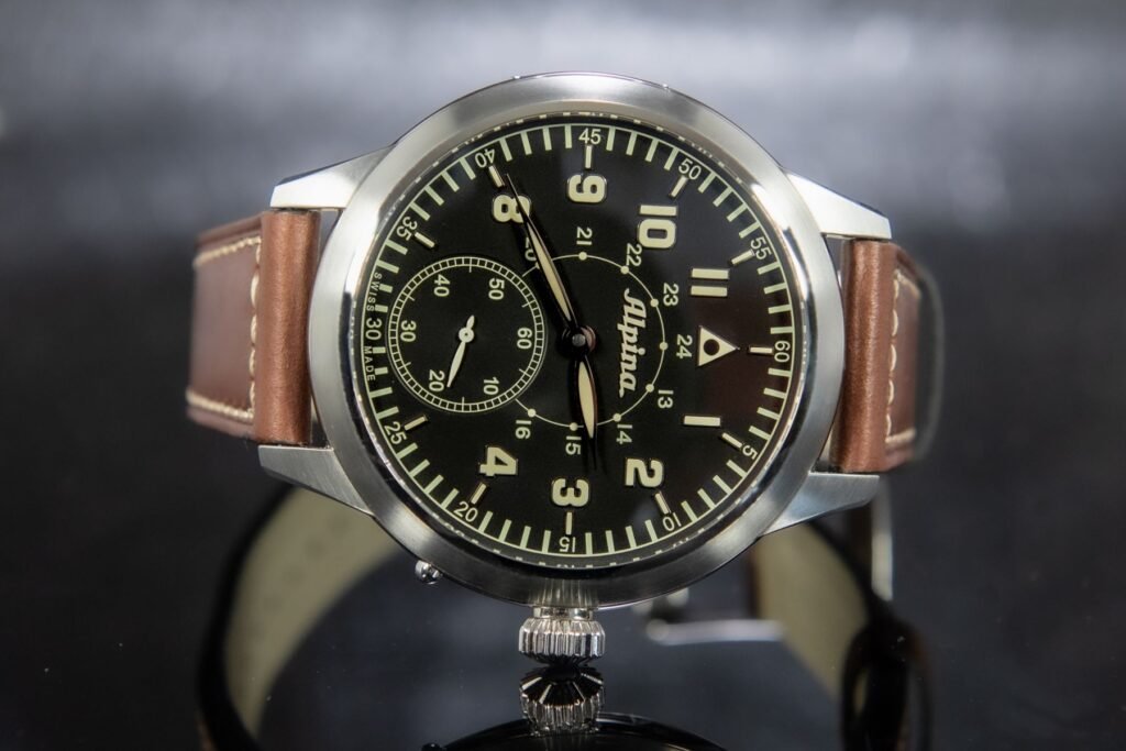 Alpina Pilot heritage ''hunter case'' never-to-be-repeated edition 1883 ...