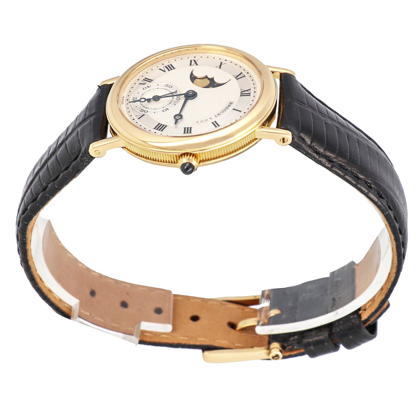 Breguet Classique Moonphase Roman Numeral Yellow Gold Men s