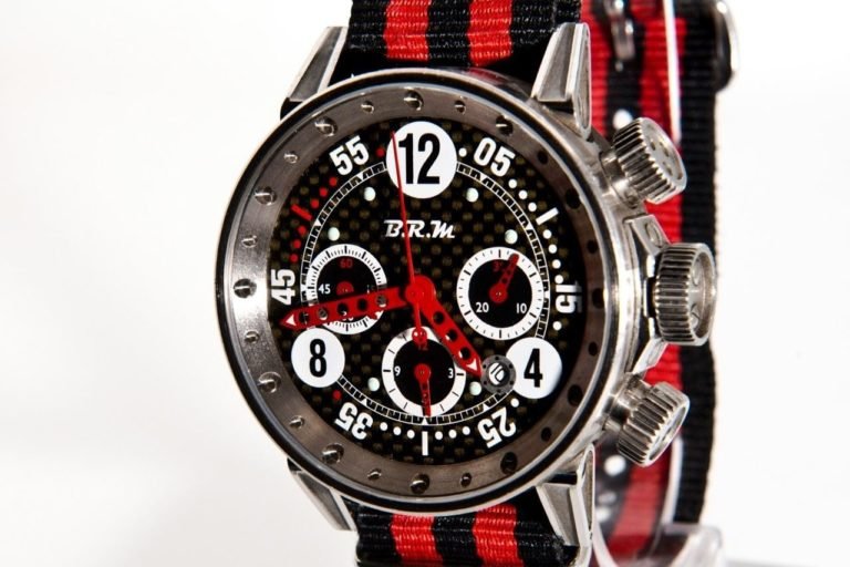 B.R.M V12 44 Red Ø 44.00 Mm Automatic Chronograph Ref. V12-44-GTB Men's ...