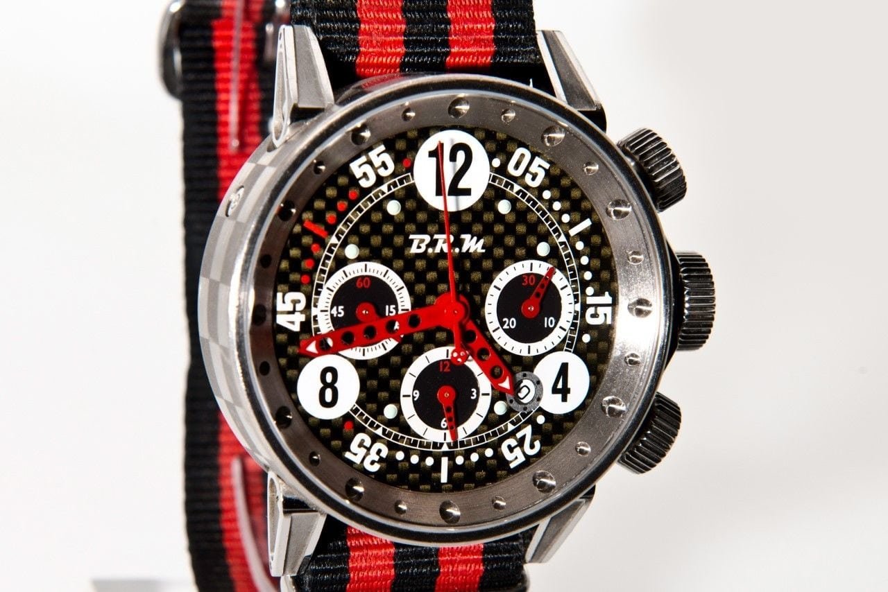 B.R.M V12 44 Red Ø 44.00 Mm Automatic Chronograph Ref. V12-44-GTB Men's ...