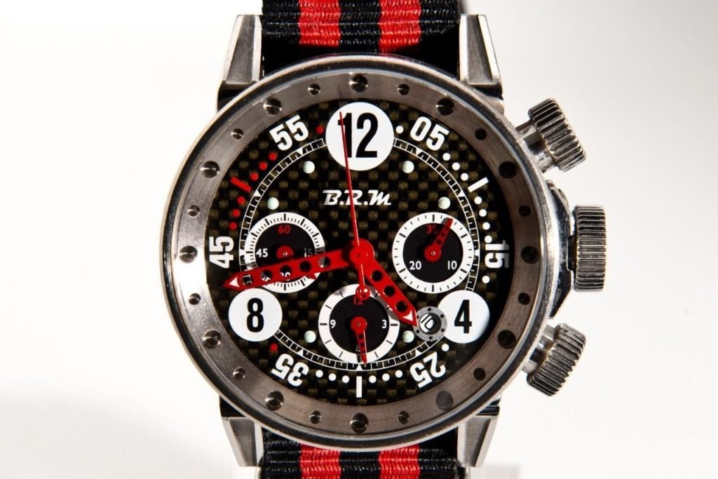 B.R.M V12 44 Red Ø 44.00 Mm Automatic Chronograph Ref. V12-44-GTB Men's ...