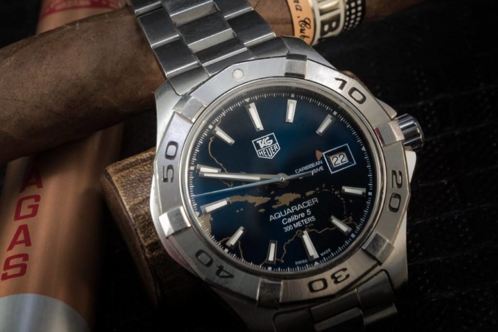 tag heuer aquaracer limited edition caribbean exclusive