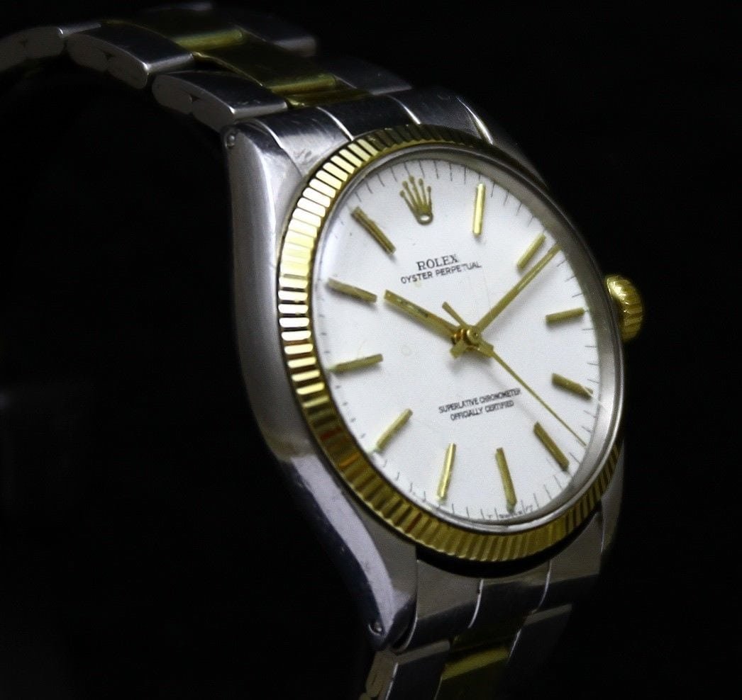 Rolex Oyster Perpetual Gold/Steel Ref; 14233 | Pawn Deluxe