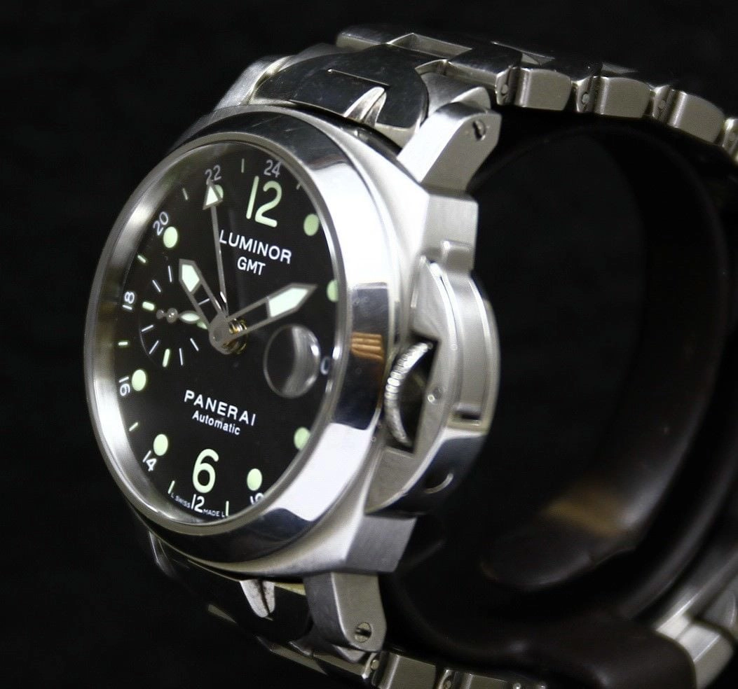 Panerai Luminor GMT Automatic Date Ref PAM 160 Pawndeluxe