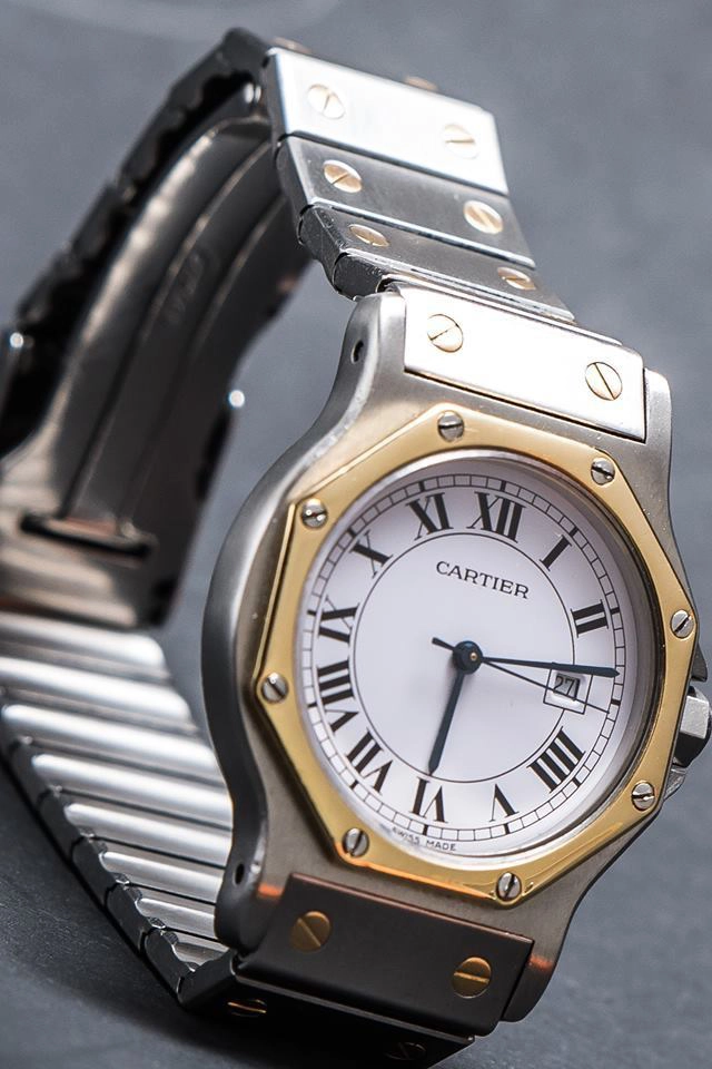 Cartier Santos Octagonal Ref. AC 17.90. gr