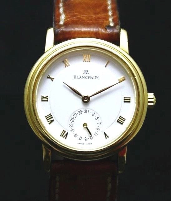 Blancpain Villeret Disk Calendar Automatic Cal.4795 18K Gold