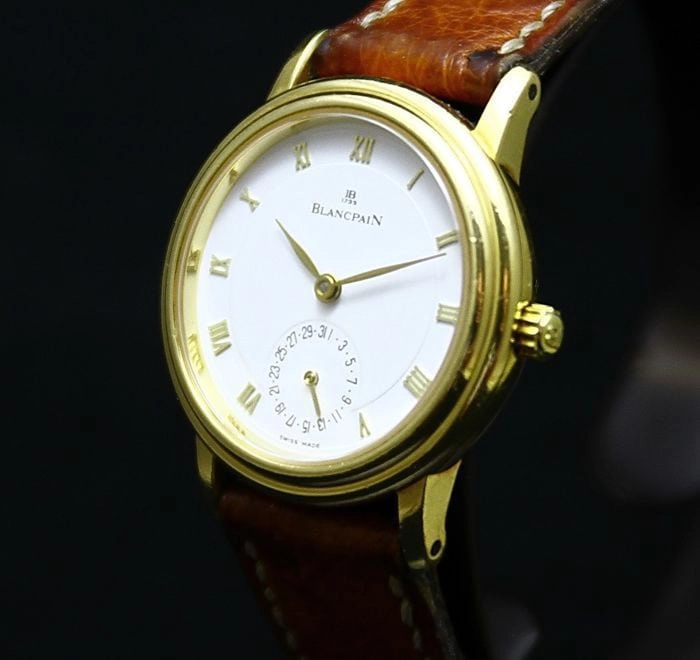 Blancpain Villeret Disk Calendar Automatic Cal.4795 18K Gold