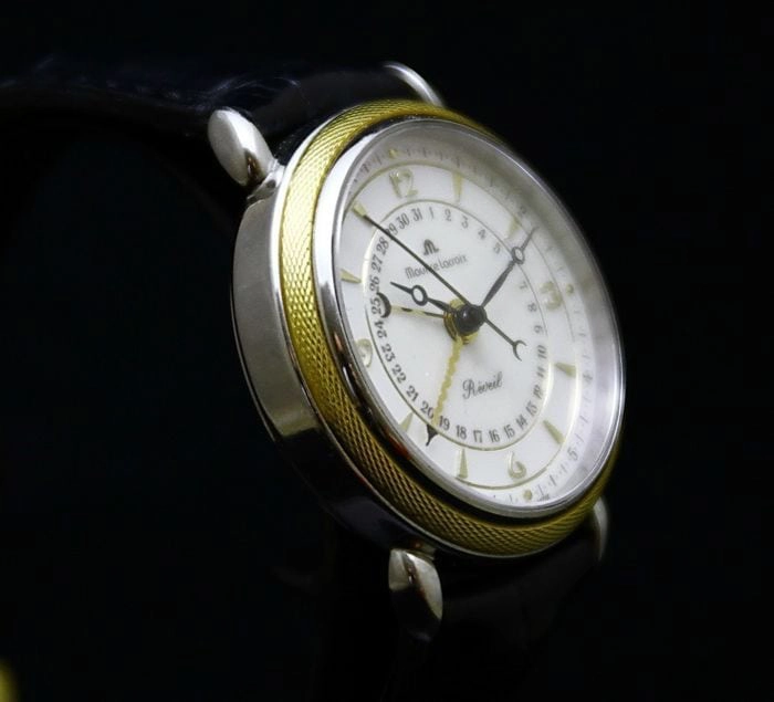 Maurice Lacroix Masterpiece Reveil Manual Alarm Gold Steel Perpetual Calendar